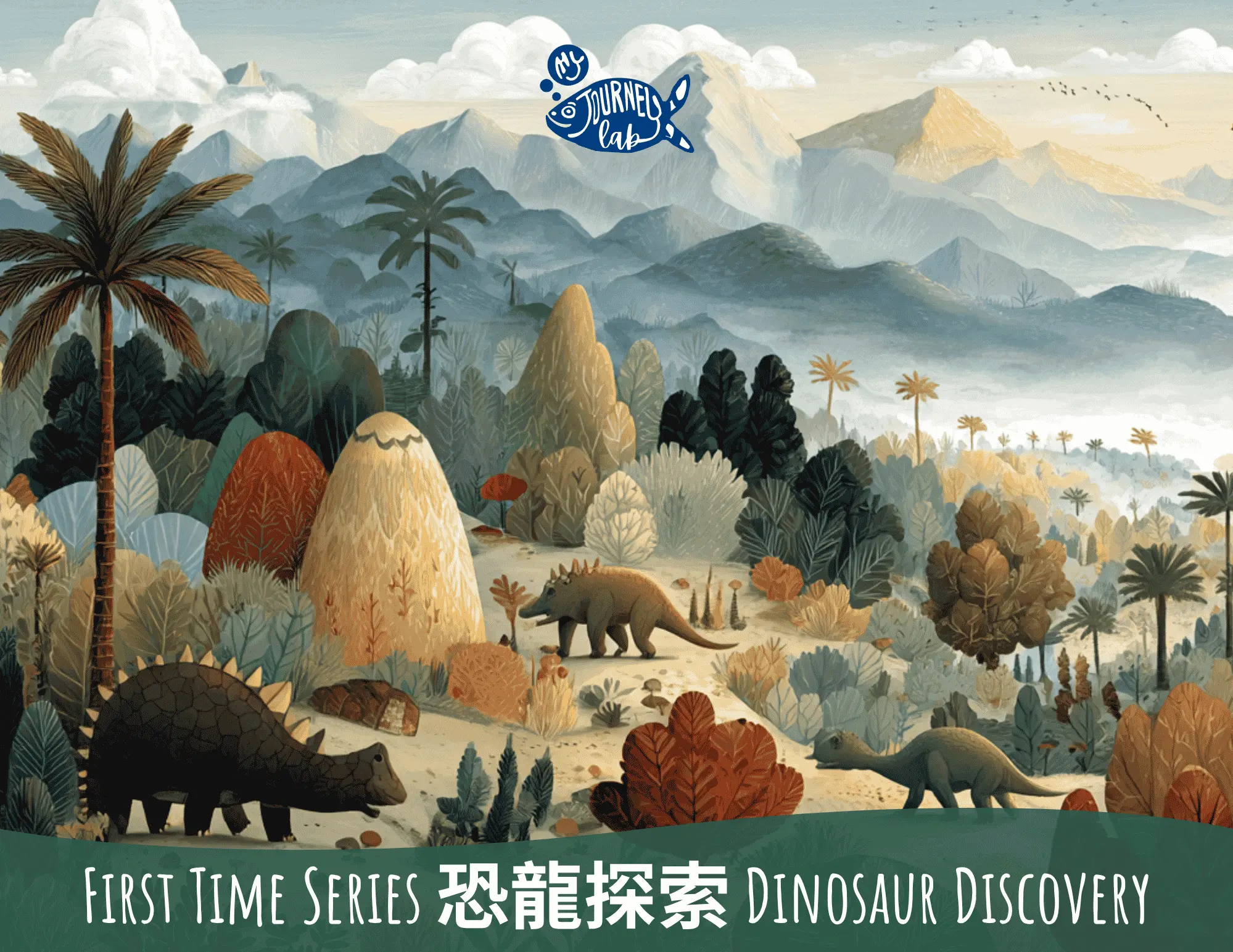 台南兒童英文課程 Dinosaur Discovery 恐龍探索主題課程