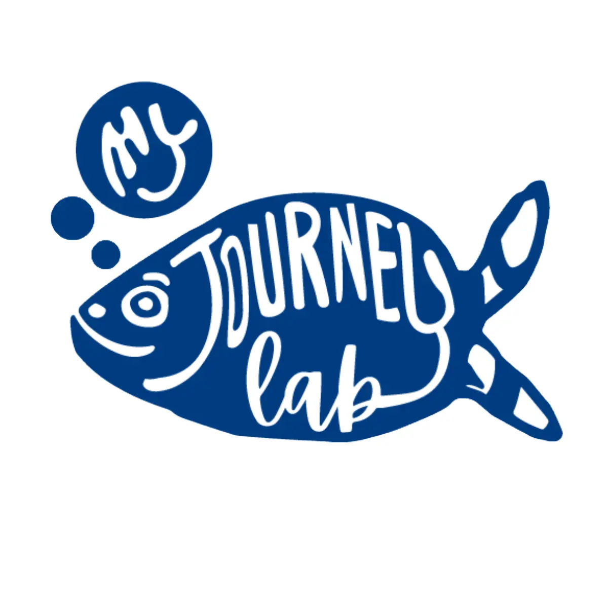 Mjl Blue Fish White Bg